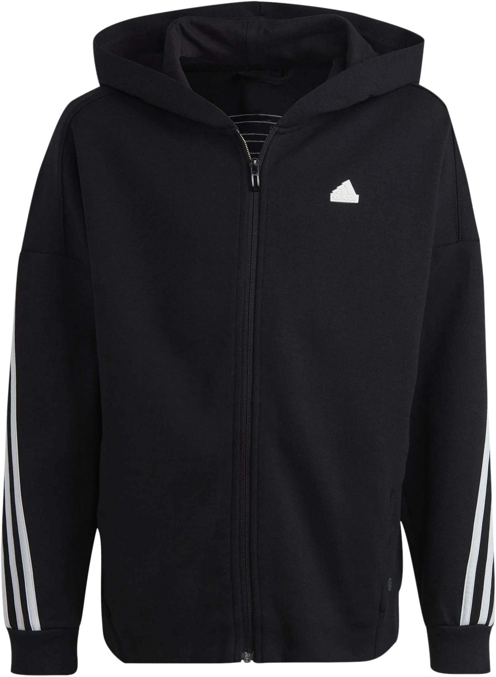 adidas Kapuzenjacke Jungen black-white im Online Shop von kaufen