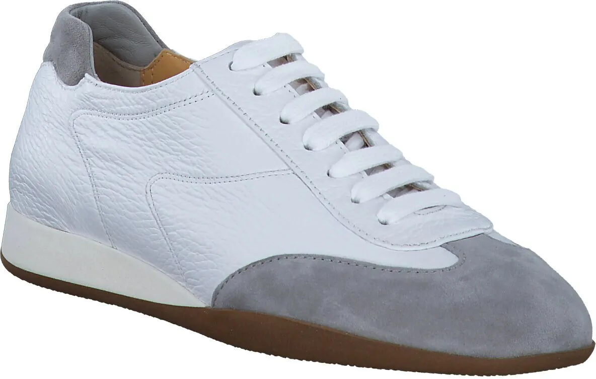 Damen-Schnürschuhe aus Leder 101781000039 (Weiß)