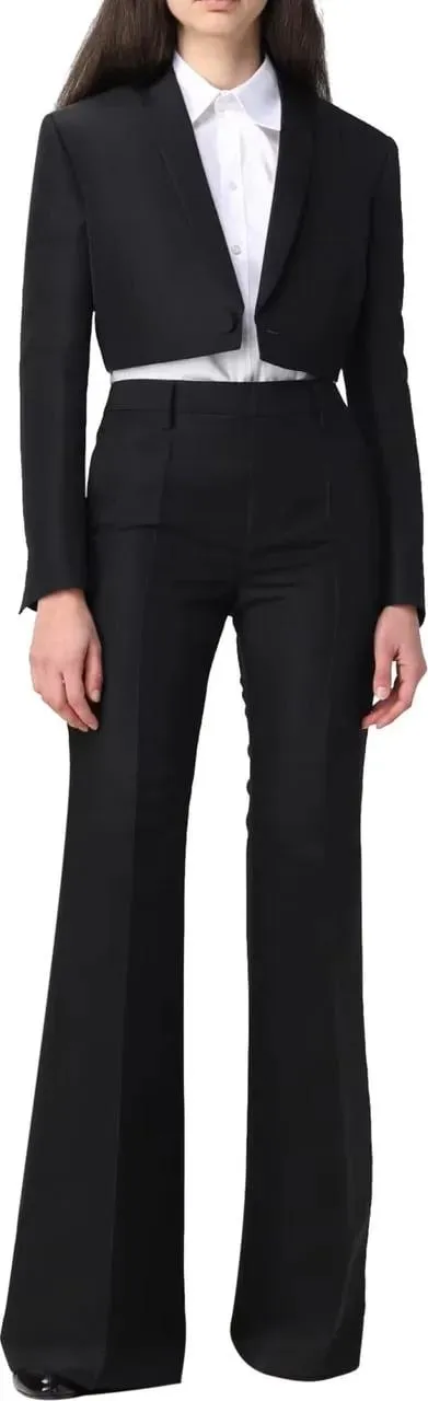   Dsquared2  Spencer Cropped Blazer schwarz  Sommerjacken 