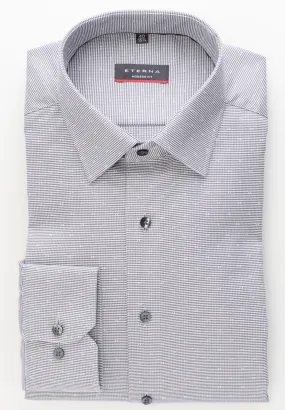 ETERNA Regular Fit Hemd in Grau