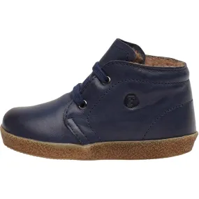 Falcotto Conte-Schnürschuhe aus gebürstetem Nappaleder, Dunkelblau 22