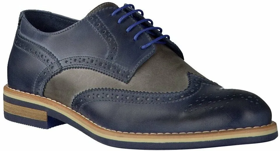 Herren-Schnürschuhe 243101619127 (Blau)
