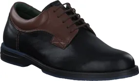 Herren-Schnürschuhe aus Leder 240001000008 (Schwarz)