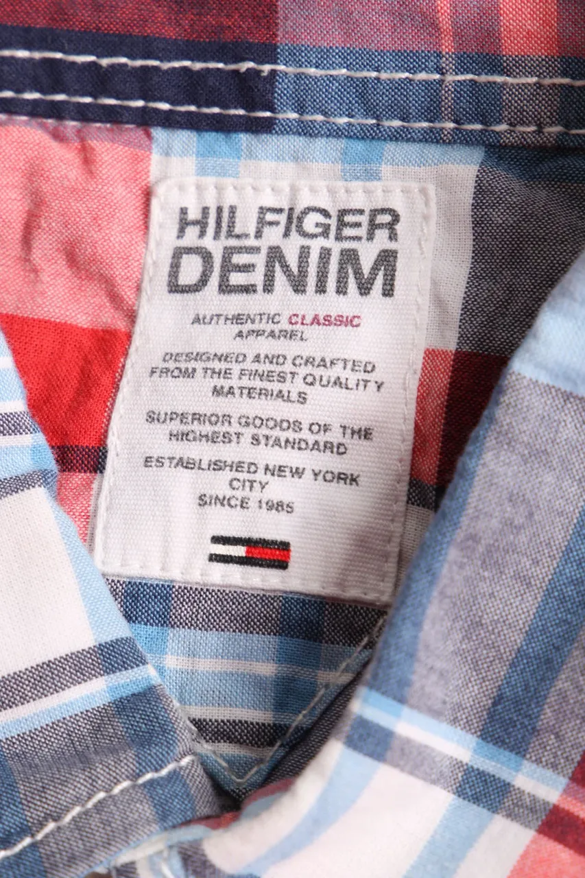 Hilfiger Denim - kariertes Hemd aus Baumwolle - S