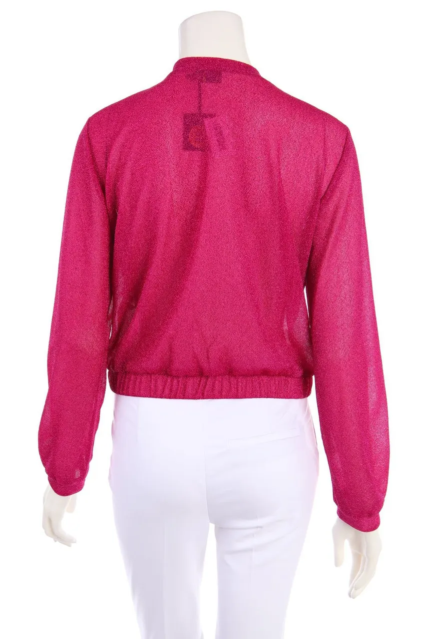 I LOVE POP - Glitzer-Blouson-Jacke - M