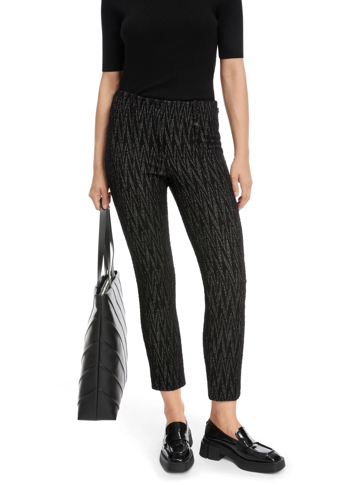MARC CAIN Modell SYDNEY - Hose mit Zackenmuster 10766460