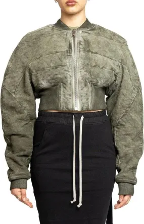   Rick Owens  COLLAGE BOMBER SAGE grün  Sommerjacken 