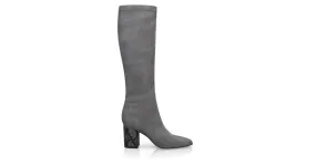 Sock Boots mit Absatz 40313