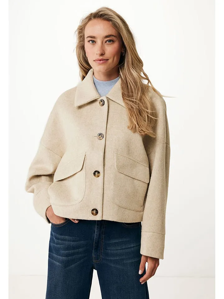 Übergangsjacke in Beige